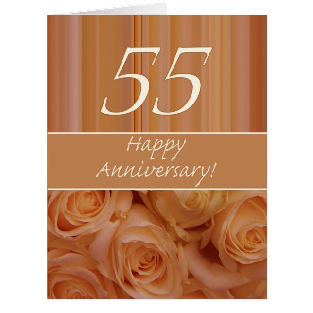 Joyeux roses du 55e anniversaire (Devant)