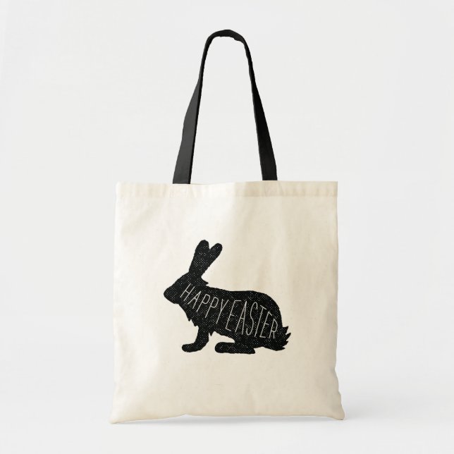 Joyeux Sac fourre-tout de lapin moderne à la mode  (Devant)