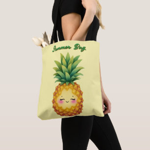 Joyeux Sac fourre-tout d'été à l'ananas