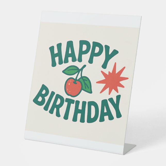 Joyeux signe d'anniversaire - CherryBombCo (Recto)