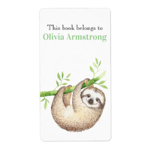 Joyeux Sloth Book Appartient À