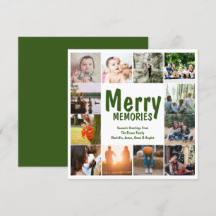 Joyeux souvenirs 12 Noël Modèle photo