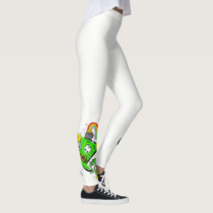 Joyeux St. Patrick's Day Lapin Legging