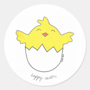 Joyeux Sticker à poussette de Pâques