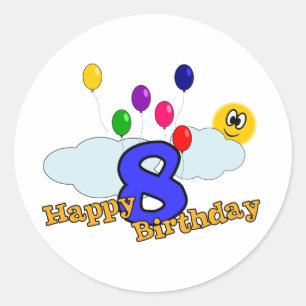 Joyeux Sticker d'anniversaire