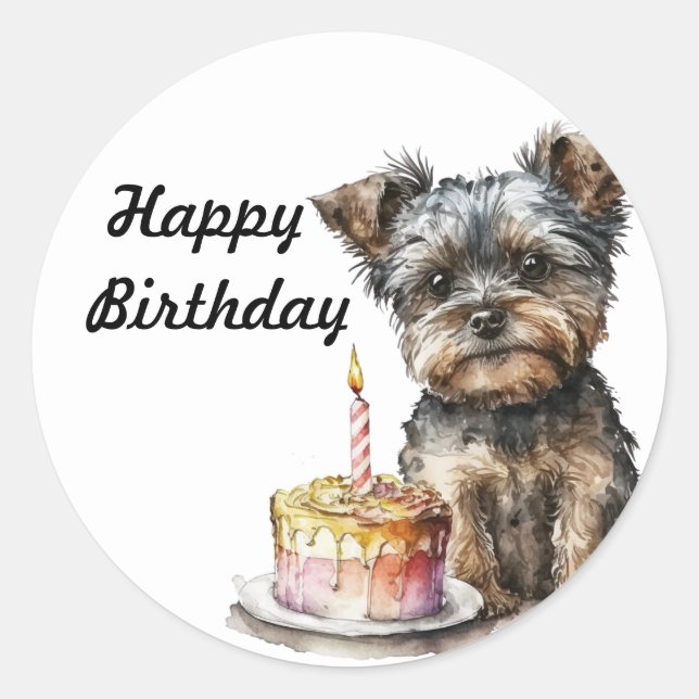 Joyeux Sticker d'anniversaire (Devant)