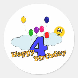 Joyeux Sticker d'anniversaire