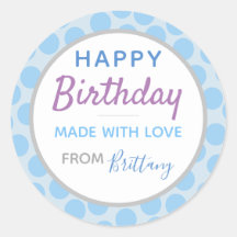 Joyeux Sticker d'anniversaire (20)