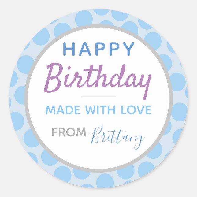 Joyeux Sticker d'anniversaire (20) (Devant)