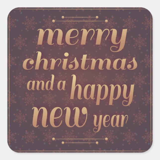 joyeux stickers de noël (Devant)