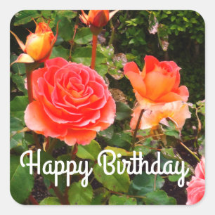 Joyeux Stickers Rose de la bande de laiton #1-1