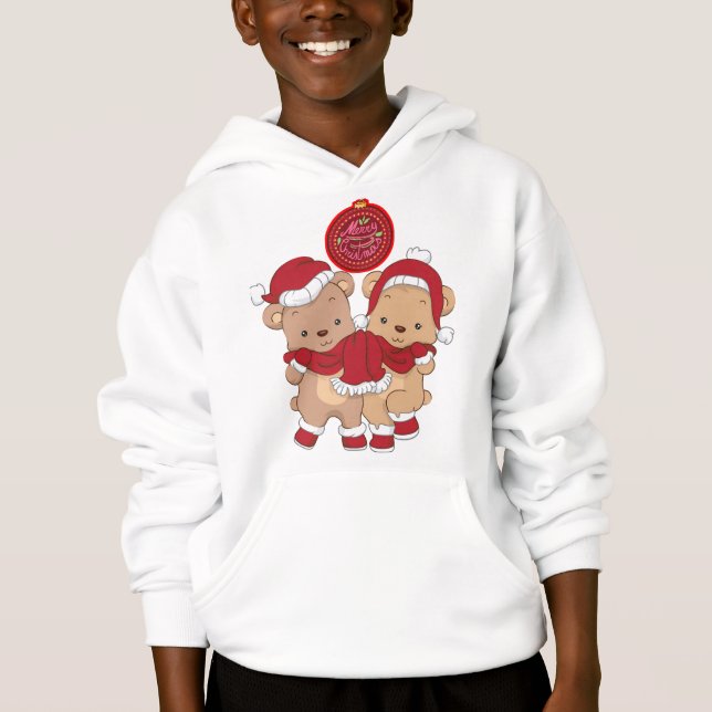 Joyeux Sweat - shirt à capuche de redémarrage pour (Devant)
