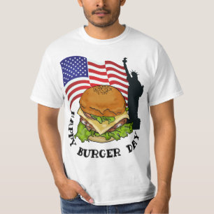 Joyeux T-shirt burger jour