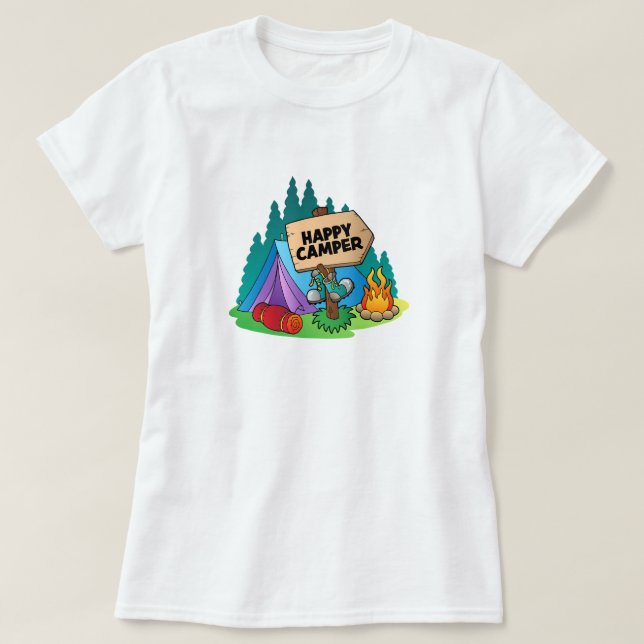 Joyeux T-shirt Camper (Design devant)