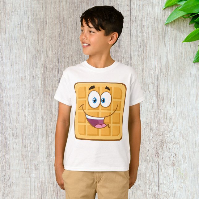Joyeux T-shirt de gaufre faciale (Créateur téléchargé)
