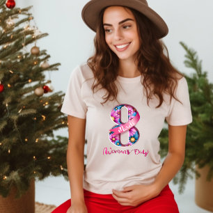 Joyeux T-shirt de la Journée des Femmes