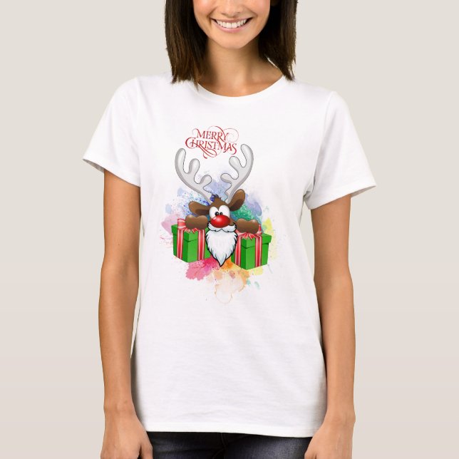 Joyeux T-shirt de Noël (Devant)