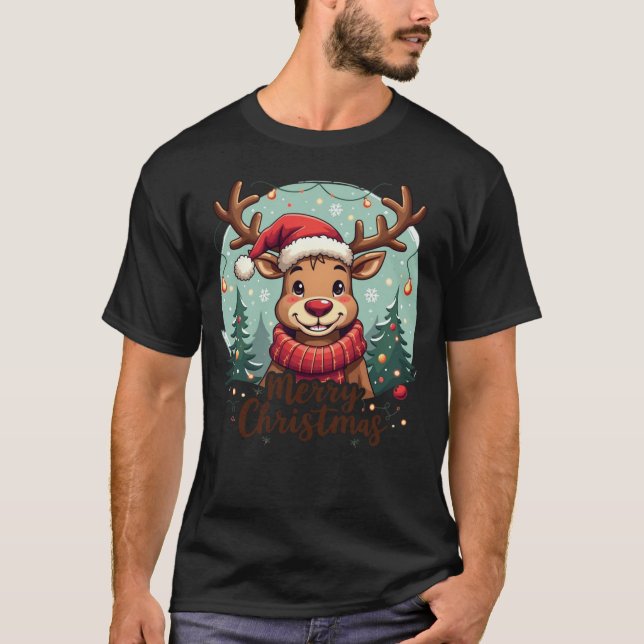 Joyeux T-shirt de Noël (Devant)