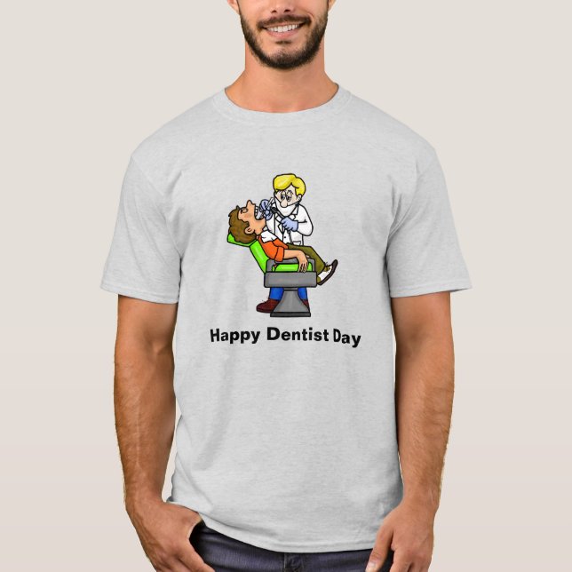 Joyeux T-shirt Dentist Day (Devant)
