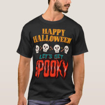 Joyeux T-shirt Éffrayant Halloween
