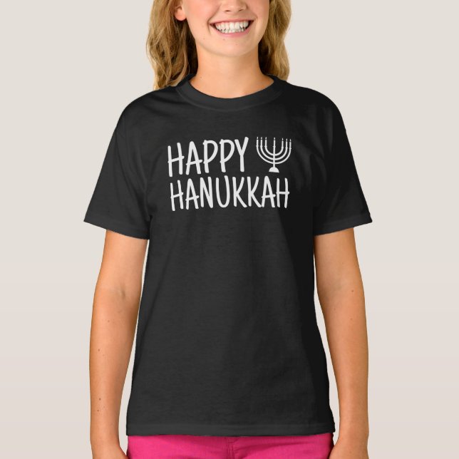 Joyeux T-shirt Hanoukka (Devant)