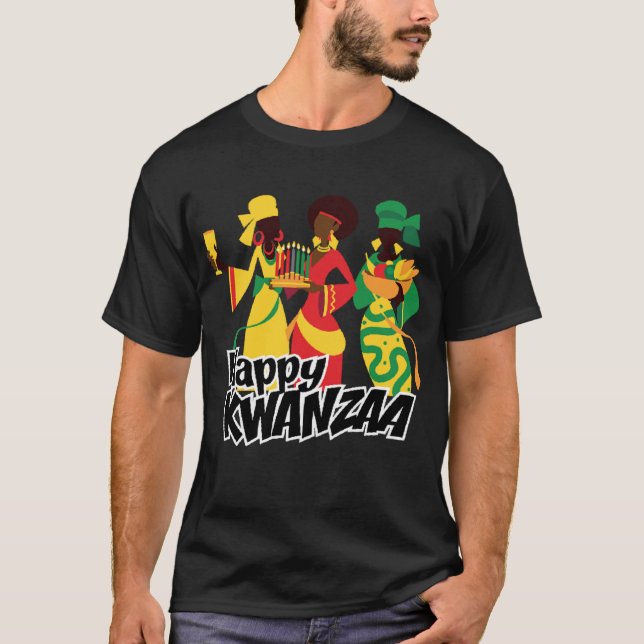 Joyeux T-shirt Kwanzaa (Devant)