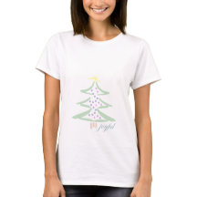 Joyeux T-shirt sapin de Noël de la gloire de vacan