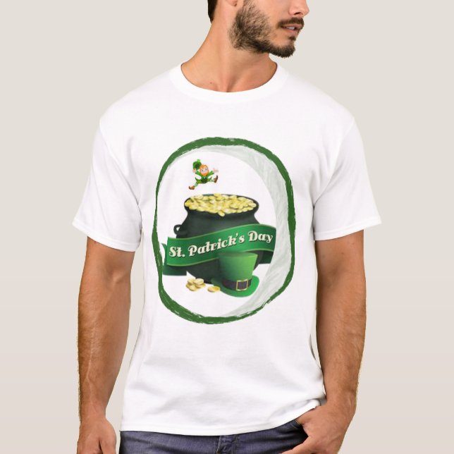 Joyeux T-shirt St. Patrick's Day (Devant)