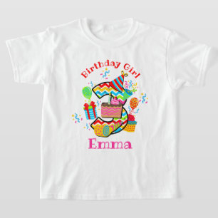 Joyeux T-shirts pour enfants du troisième annivers