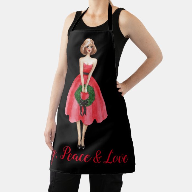 Joyeux tablier de Noël (Insitu)