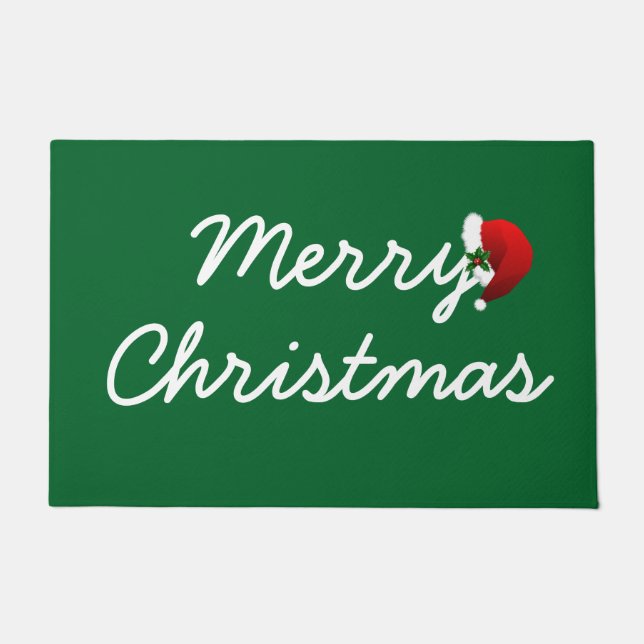 Joyeux tapis de portes de Noël (Devant)
