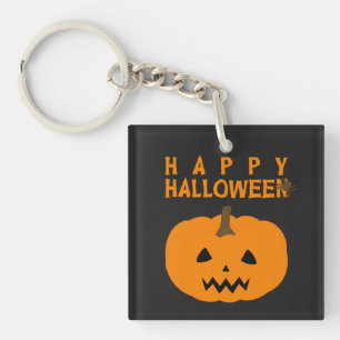 Joyeux texte et Citrouille d'Halloween en Porte - 