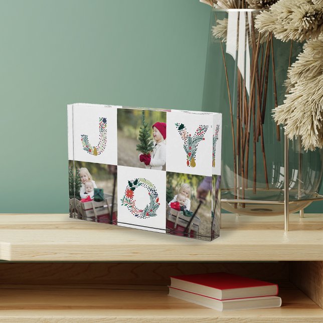 Joyeux Type Vacances Photo Collage Bloc (Créateur téléchargé)