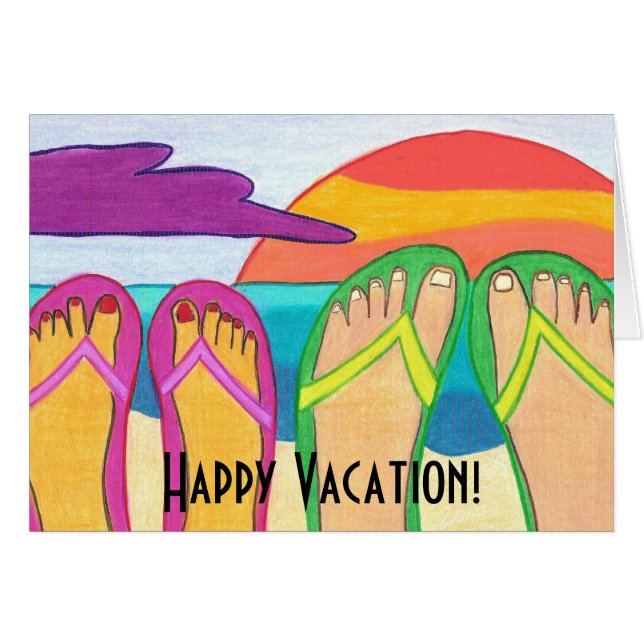 Joyeux Vacances ! (Devant horizontal)