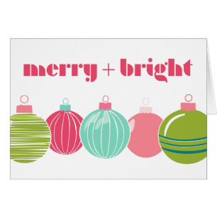 Joyeux Vibrant + Carte de Noël Lumineuse