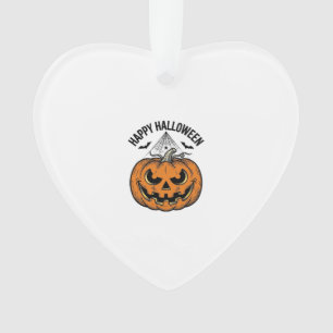 Joyeux visage de citrouille d'Halloween Création v