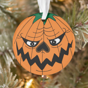 Joyeux visage de Citrouille mal Halloween