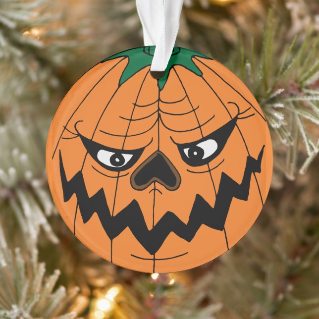 Joyeux visage de Citrouille mal Halloween (Arbre)