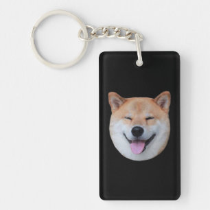 Joyeux visage de shiba inu Sourire cadeau de chi