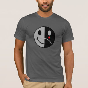 Joyeux visage triste T-shirt