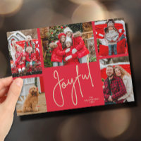 JOYFUL 5 Photo Christmas