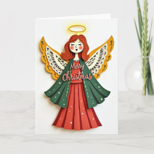 Joyful Angel Christmas Card