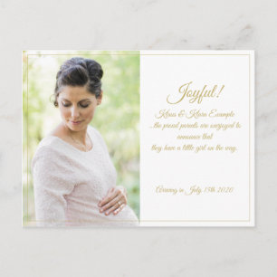 Joyful! - Big Expectations Holiday Postcard