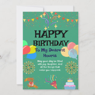 Joyful Birthday Celebration Invitation
