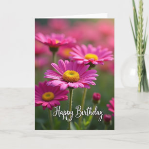 Joyful Birthday Garden Flower Card