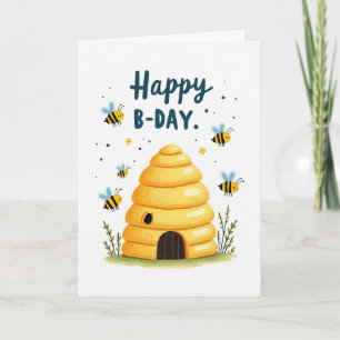 Joyful Birthday Insect Card