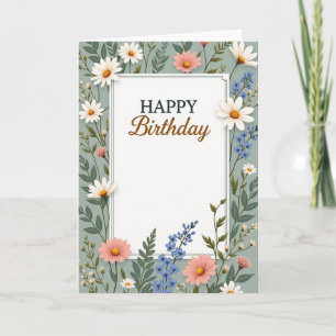 Joyful Botanical Card