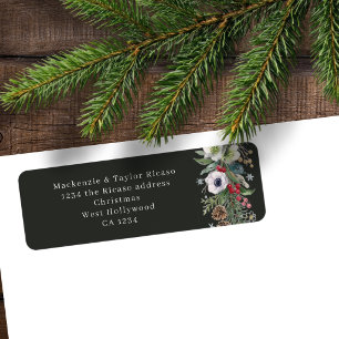 Joyful Botanical Christmas Personalized