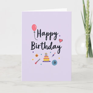 Joyful Cake Balloon Card