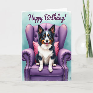 Joyful Canine Portrait Card